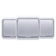 ZENITECH - Lot de 3 interrupteurs simples 10A - chrome - Zenitech - vignette