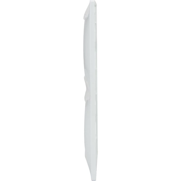 ZENITECH - Double plaque encastrée Verticale Zyna - Blanc - Zenitech - large