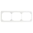 ZENITECH - Plaque de finition triple - Blanc - Zenitech - vignette