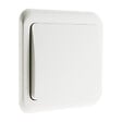 ZENITECH - Interrupteur simple encastré Antaria - Blanc - Zenitech - vignette