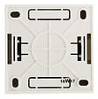 ZENITECH - Lot de 3 interrupteurs en saillie Bel Vue - Blanc - Zenitech - vignette