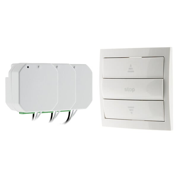 OTIO - Pack volets roulants télécommandés (1 télécommande + 3 modules) - Otio - large