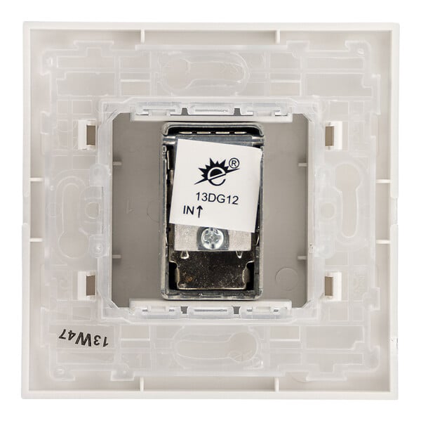 SIMPLEA - Prise TV Simplea montée - module large - gris - Zenitech - large