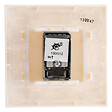 SIMPLEA - Prise TV Simplea montée - module large - blanc - Zenitech - vignette
