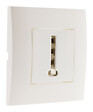 SIMPLEA - Prise téléphone Simplea 8 plots - blanc - Zenitech - vignette