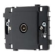 CLARYS - Prise TV Ø9,52 nue - noir - Zenitech - vignette
