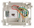 CLARYS - Prise RJ11 + RJ45 nu - blanc - Clarys - Zenitech - vignette