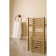 STANO - Radiateur sèche-serviettes eau chaude CODA 80 x 50 cm beige mat - vignette