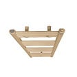 STANO - Radiateur sèche-serviettes eau chaude CODA 120 x 40 cm beige mat - vignette