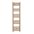 STANO - Radiateur sèche-serviettes eau chaude CODA 160 x 50 cm beige mat - vignette