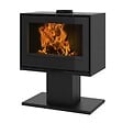 GODIN - Poêle à Bois 10kw Noir - 411202ANTH - vignette