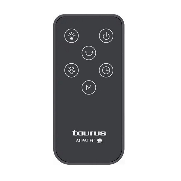 TAURUS ALPATEC - ventilateur colonne 50w 4 vitesses noir - FA009D - large