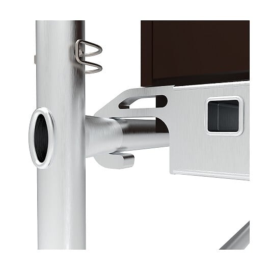 TUBESCA COMABI - Echafaudages roulants en aluminium Runner - 2 planchers - planche 4,6 m - large