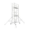 TUBESCA COMABI - Echafaudage Roulant Junior 200  4m80 Plancher ( 6m80 Travail) - vignette