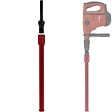 GT MARKET - Couronne diamant Ø 32 mm avec adaptateur pour perceuse et perforateur SDS-max - vignette