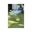 O'CAMP - Lot de 2 tables à lattes de camping - Housse de transport inclus - 70 x 70 x 70 cm - vignette