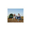 KINGCAMP - Table de camping - 4 personnes - Avec banc inclus - vignette