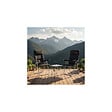 O'CAMP - Lot de 2 fauteuils de camping confort pliables - Multipositions - 70 x 62 x 105 cm - vignette