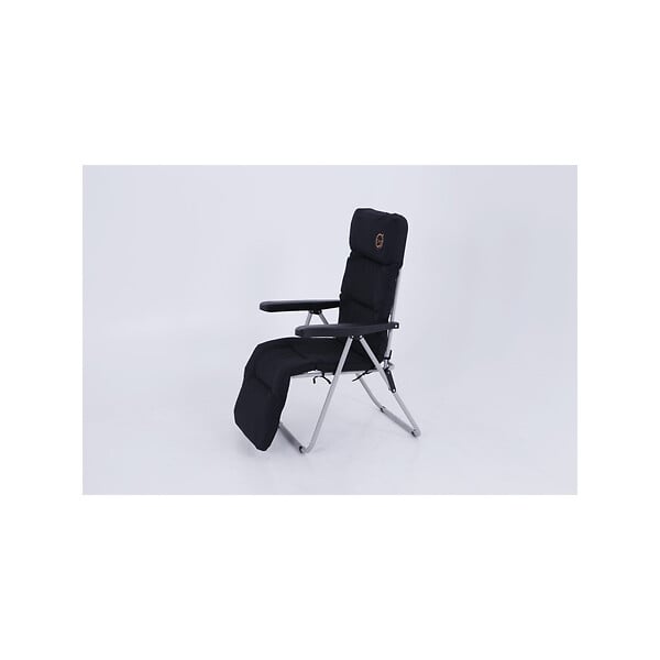 O'CAMP - Lot de 2 fauteuils de camping relax pliables - Multipositions - 62 x 92 x 105 cm - large