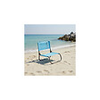 O'BEACH - Lot de 2 chaises cale-dos de plage 1 pliure - Dimensions : 40 x 45 x 50 cm - vignette
