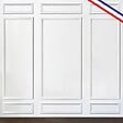 99DECO - Kit de 9 moulures murales en bois Pin des Landes - Prêt à coller et peindre - Alphonsine - 3 mètres - vignette