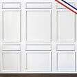 99DECO - Kit de 12 moulures murales en bois Pin des Landes - Prêt à coller et peindre - Ernestine - 2 mètres - vignette