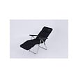 O'CAMP - Fauteuil de camping relax pliable - Multipositions - Dimensions : 62 x 92 x 105 cm - vignette