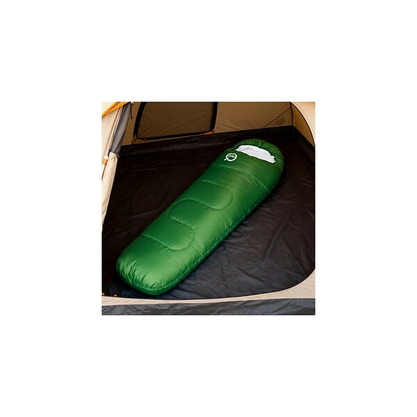 O'CAMP - Lot de 2 sacs de couchage de randonnée - Forme momie - Dimensions : 220 x 80 cm - large