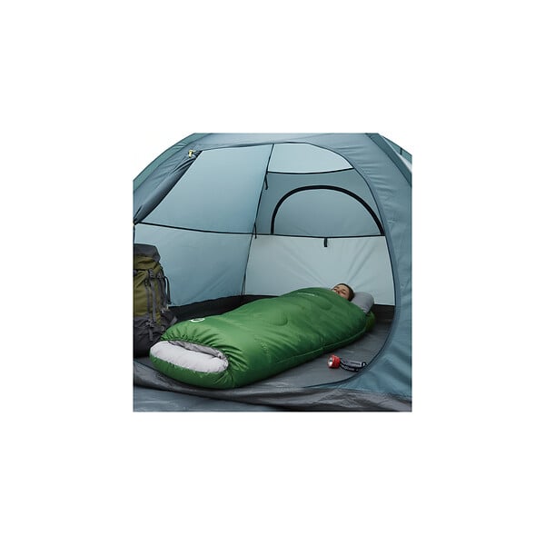 O'CAMP - Lot de 2 sacs de couchage de randonnée - Forme momie - Dimensions : 220 x 80 cm - large