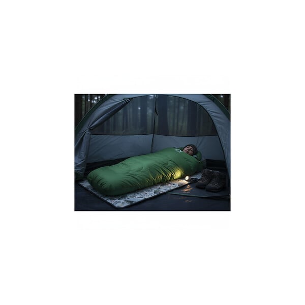 O'CAMP - Lot de 2 sacs de couchage de randonnée - Forme momie - Dimensions : 220 x 80 cm - large