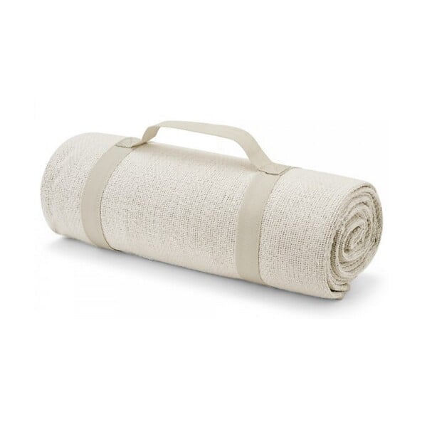 LIVOO - Couverture De Pique-nique 135x135cm Blanc - SEP141 - large