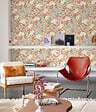 GRANDECO - P.vin/int ditsy flowers rubis - vignette