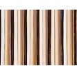 CONFORTEX - Rideau de porte lanières plastique Marron/beige - vignette