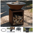 GRILL'CHIC - Pack Printemps Brasero Classique Corten 83 Simple Cuve - vignette