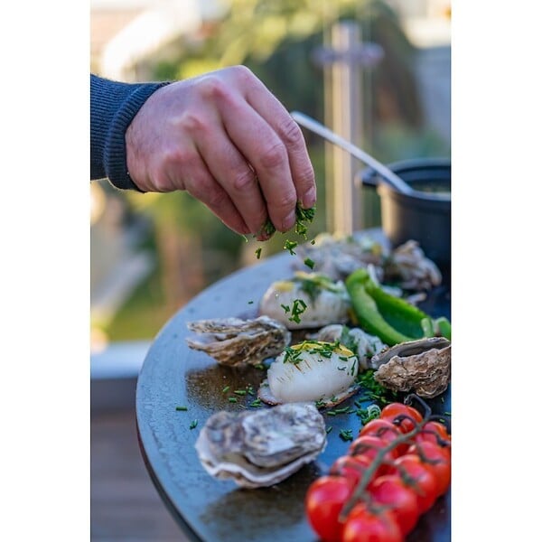 GRILL'CHIC - Pack Printemps Brasero Classique Corten 83 Simple Cuve - large