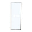 KINDFORD - Porte de douche pivotante en verre trempé - l90xH200cm - vignette
