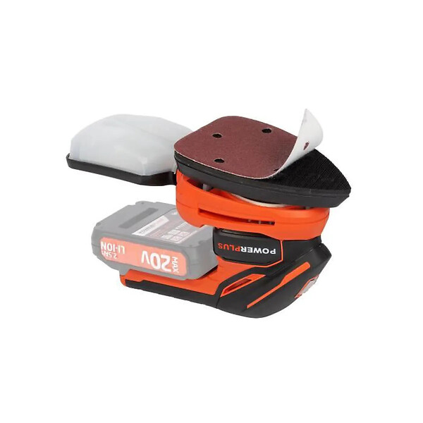 DUAL POWER - Ponceuse triangulaire à batterie 20v Dual Power - large