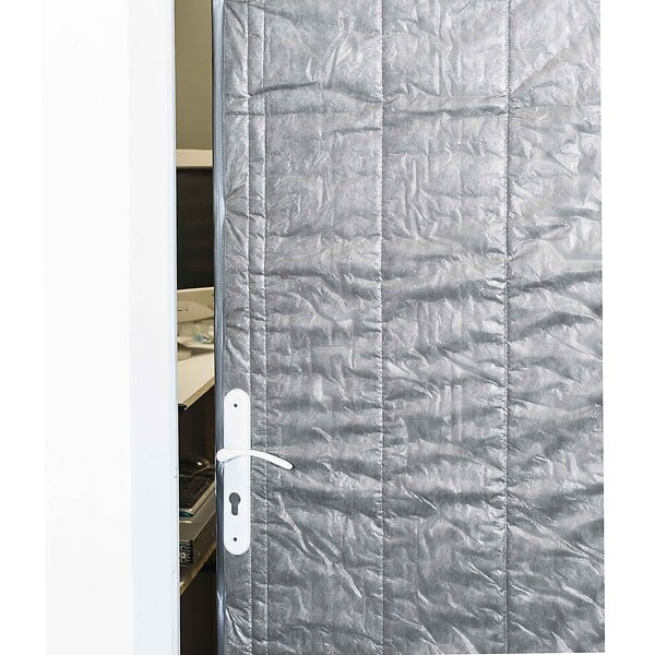 ISO CLIMAT - Isolation matelassée 5 couches porte de service 2,10 x 0,85 m - large