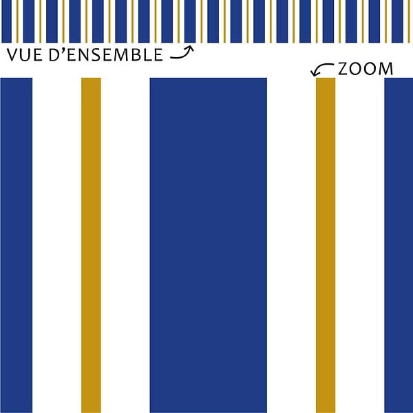 99DECO - Plinthes PVC adhésives décoratives pour sol - Lot de 25 - 200x8 cm (50m) Bleu - Bari - large