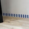 99DECO - Plinthes PVC adhésives décoratives pour sol - Lot de 25 - 200x8 cm (50m) Bleu - Bari - vignette