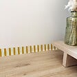99DECO - Plinthes PVC adhésives décoratives pour sol - Lot de 25 - 200x8 cm (50m) Orange - Corfou - vignette