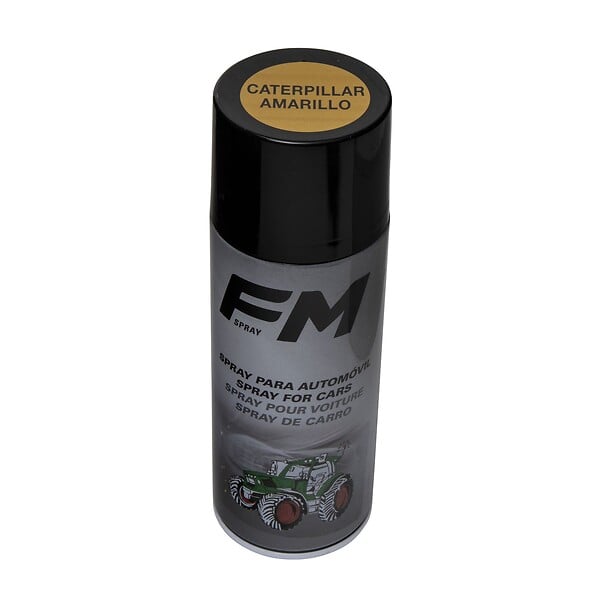 FM SPRAY - Peinture spray jaune caterpillar 400ml - large