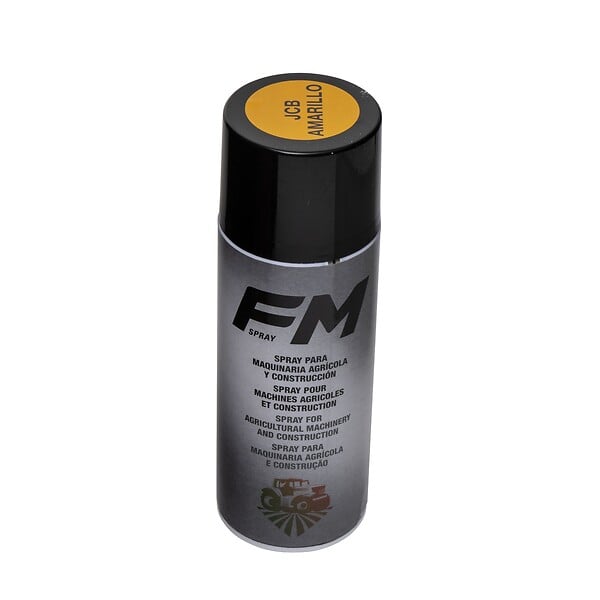 FM SPRAY - Peinture spray jaune jcb 400ml - large