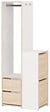 ROY DRESS - emie - rangement multifonction blanc/chene - vignette