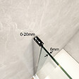 PLANETE BAIN - Pare-baignoire fixe 70 x 140 cm aluminium poli verre trempé 6 mm anti-calcaire - vignette