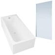 DURAVIT - Baignoire droite D-Code 170 x75 cm + Pare Bain gauche AURYS Mist 1 chromé version gauche - vignette