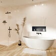 MARMOX - Niche design 40 x 30 cm U-Tile encastrable en acier inox - vignette