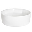 KERRA - Vasque à poser ronde en céramique ELYNA design intérieur en forme de diamant Ø40 cm - vignette