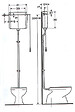 GEBERIT - Réservoir apparent haut simple chasse avec chaînette AP123 - vignette