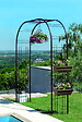 CENTRALE BRICO - Arche premium tube CAR25 treillage fer vieilli - 195x50x250 cm - Acier époxy - vignette
